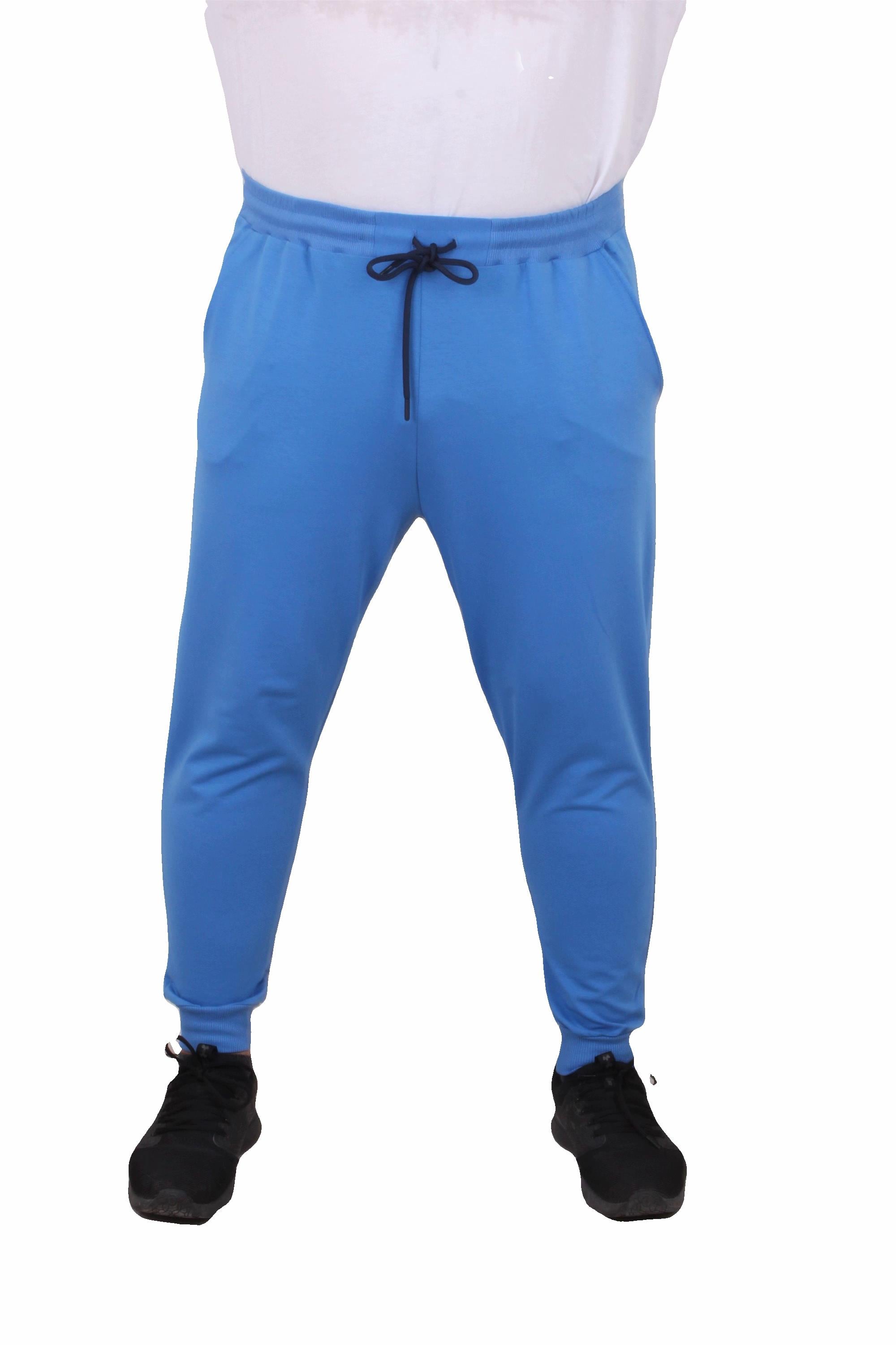 Mocgrande Büyük Beden Basic Eşofman Altı Full Lycra 11516 SAKS