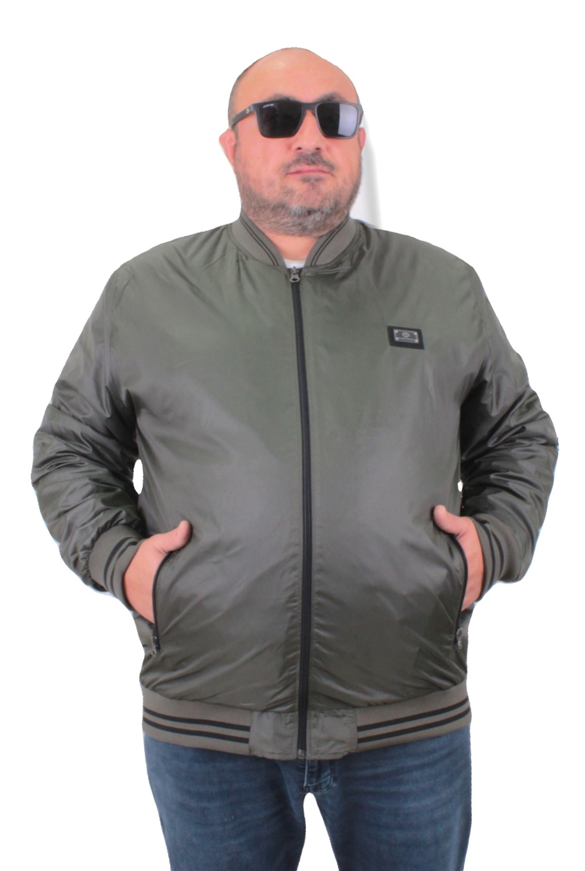 Mocgrande Büyük Beden Basic Pilot Mont 23823 HAKI