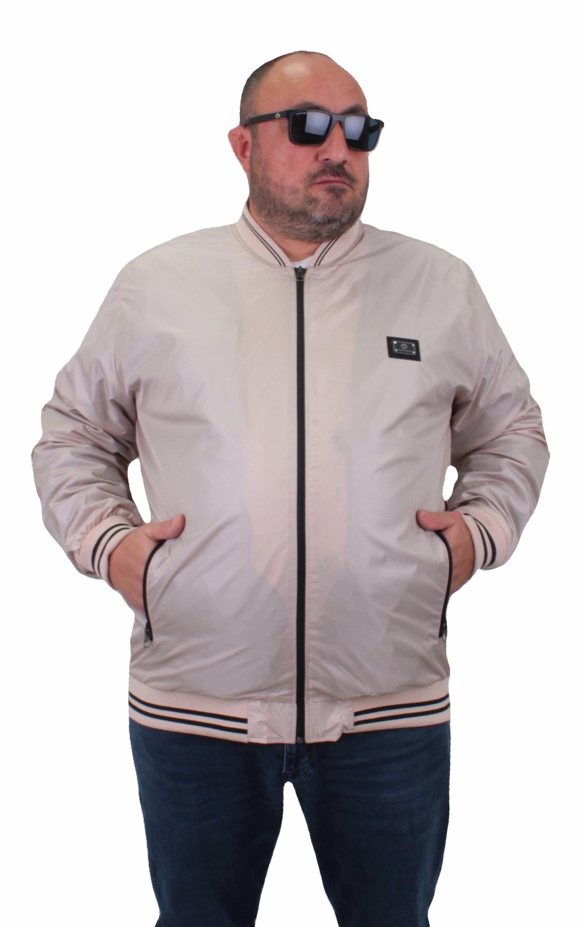 Mocgrande Büyük Beden Basic Pilot Mont 23823 BEJ