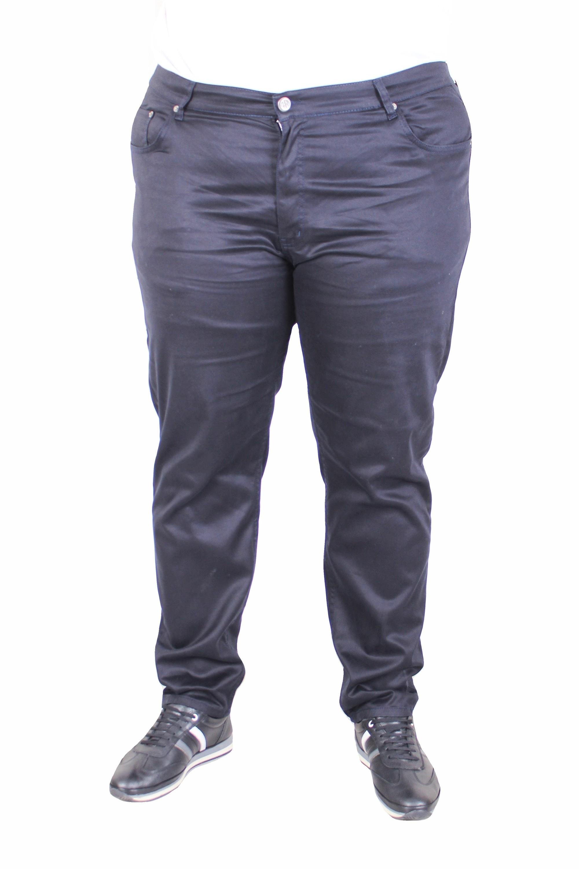 Mocgrande Büyük Beden Klasik 5 Cep Pantolon Montana 11917 Koyu Lacivert