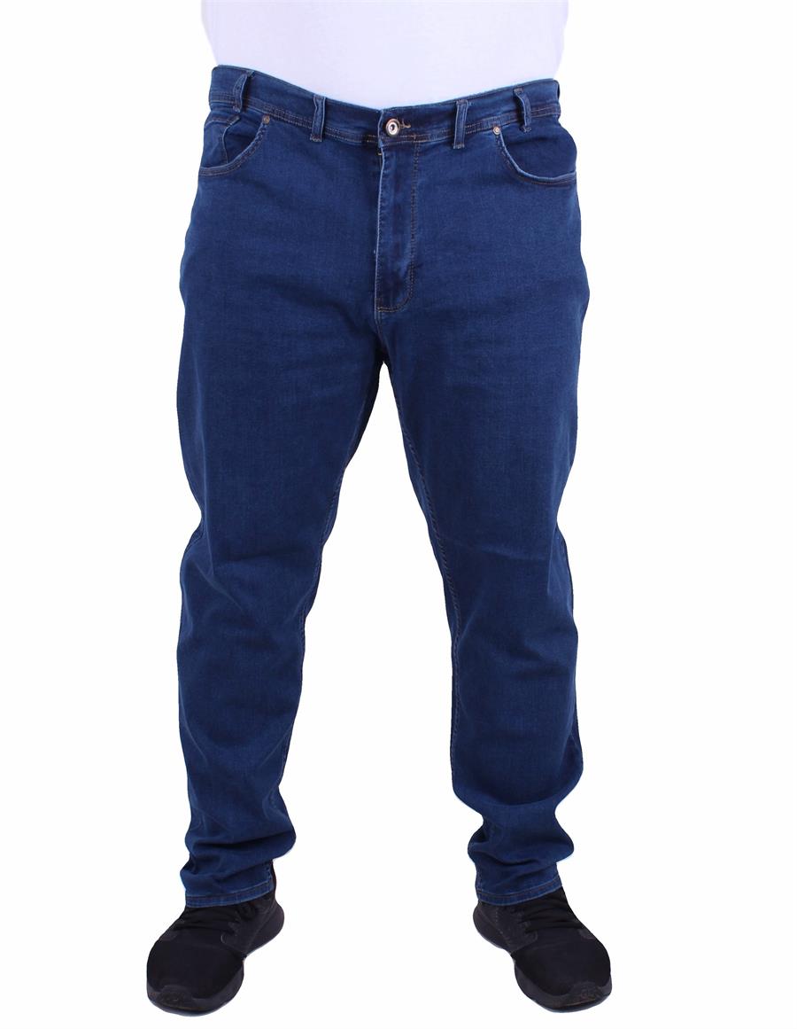 Mocgrande Büyük Beden Kot Pantolon Power Lycra Madrid 11900 MAVI