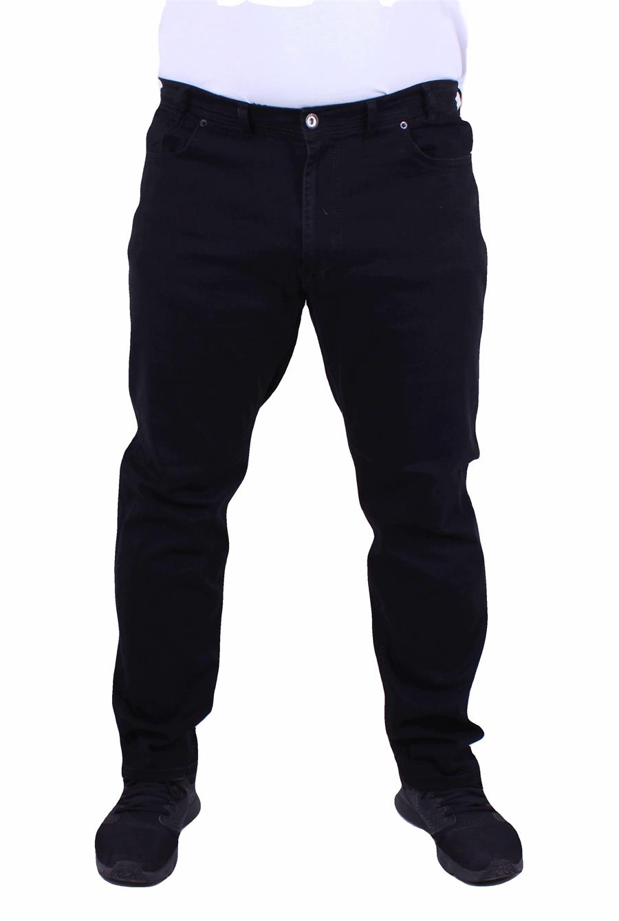 Mocgrande Büyük Beden Kot Pantolon Power Lycra Madrid 11900 SIYAH