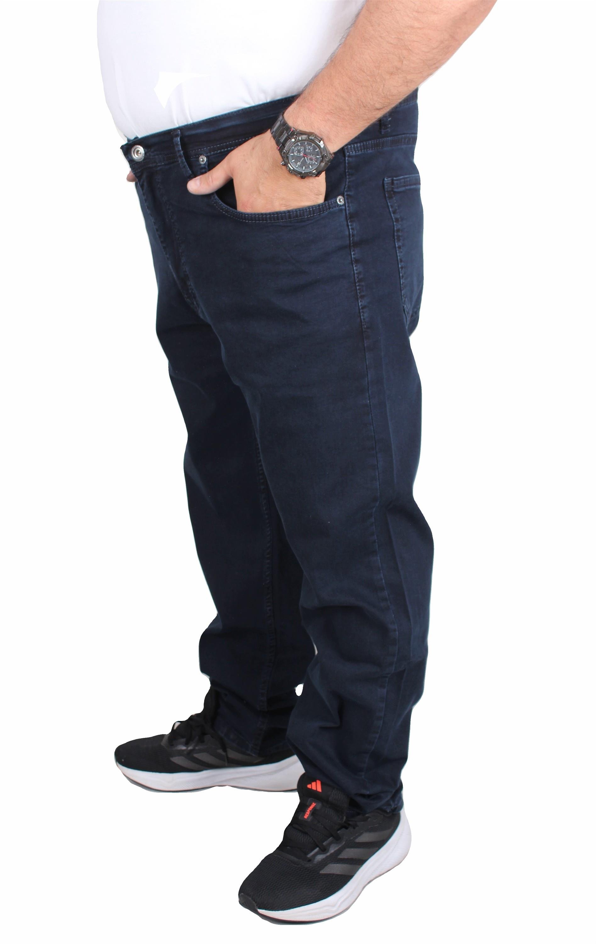 Mocgrande Büyük Beden Kot Pantolon Power Lycra Comero 11914 LACIVERT