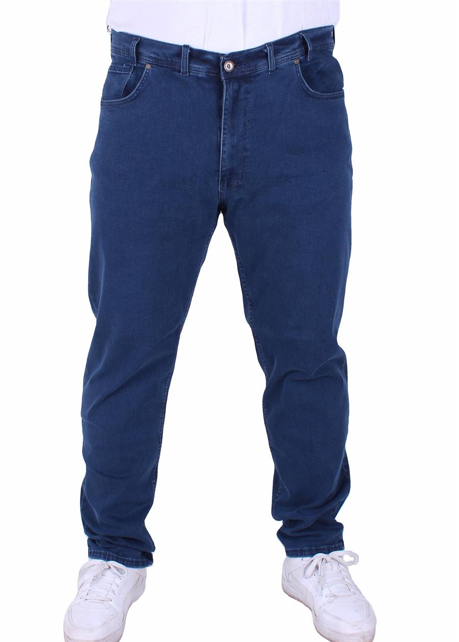 Mocgrande Büyük Beden Kot Pantolon Power Lycra Madrid 11900 AÇIK LACİVERT