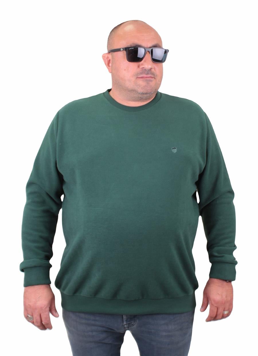 MocGrande Büyük Beden Selanik Classic Sweat 23200 NEFTI