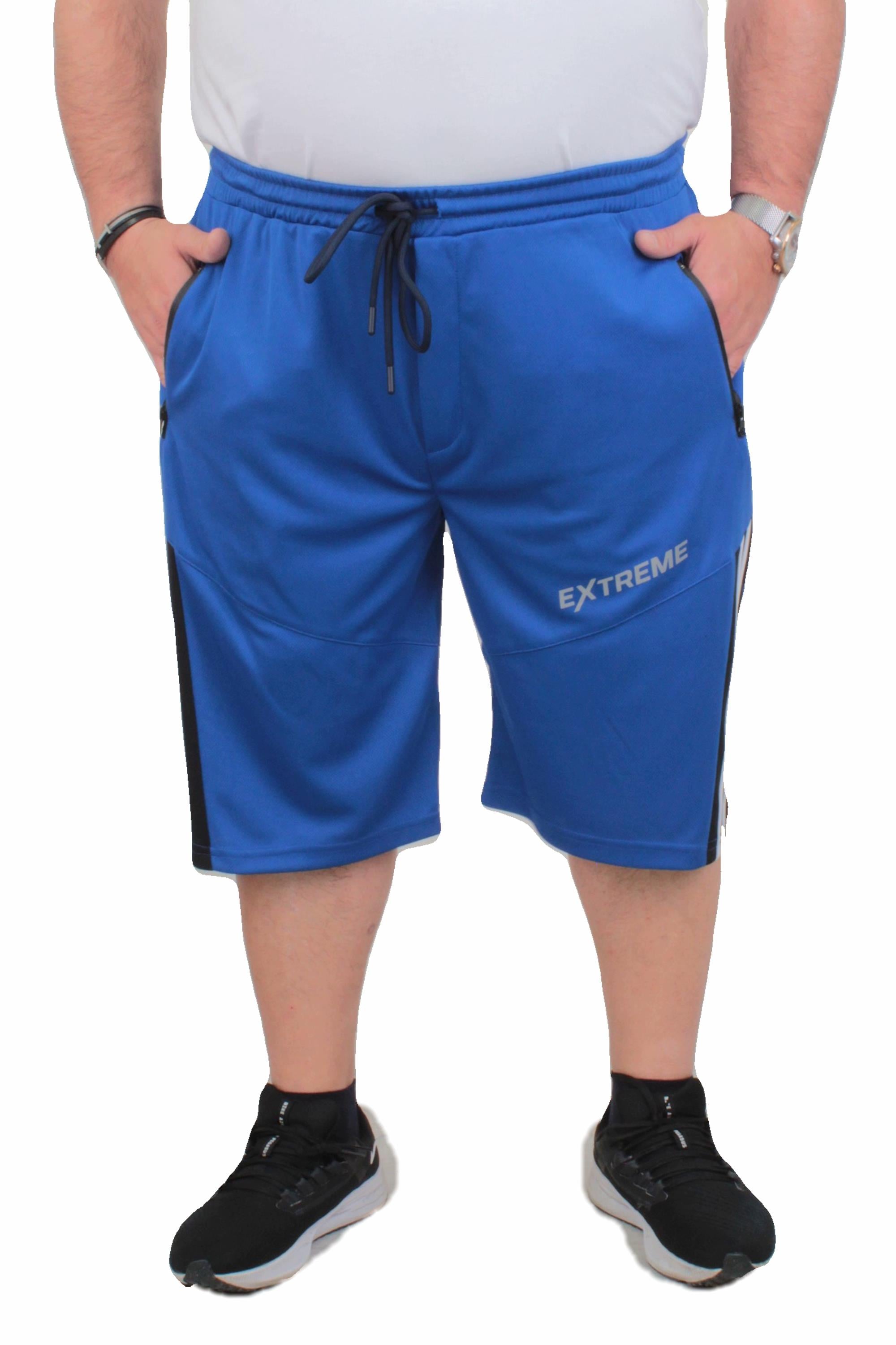 Mocgrande Erkek Büyük Beden Kapri Şort  Extreme 24641 SAKS