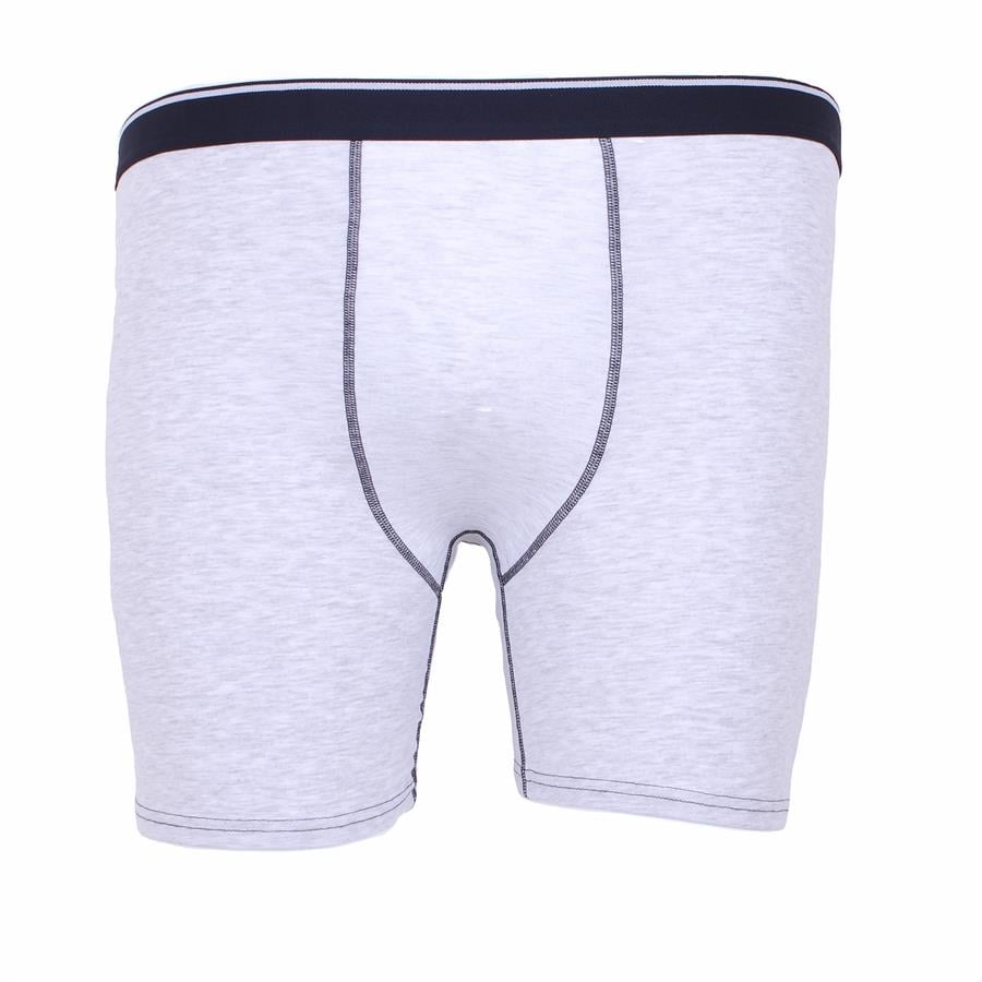 MocGrande Erkek Büyük Beden Likralı Uzun Paça Boxer 11906 GRI