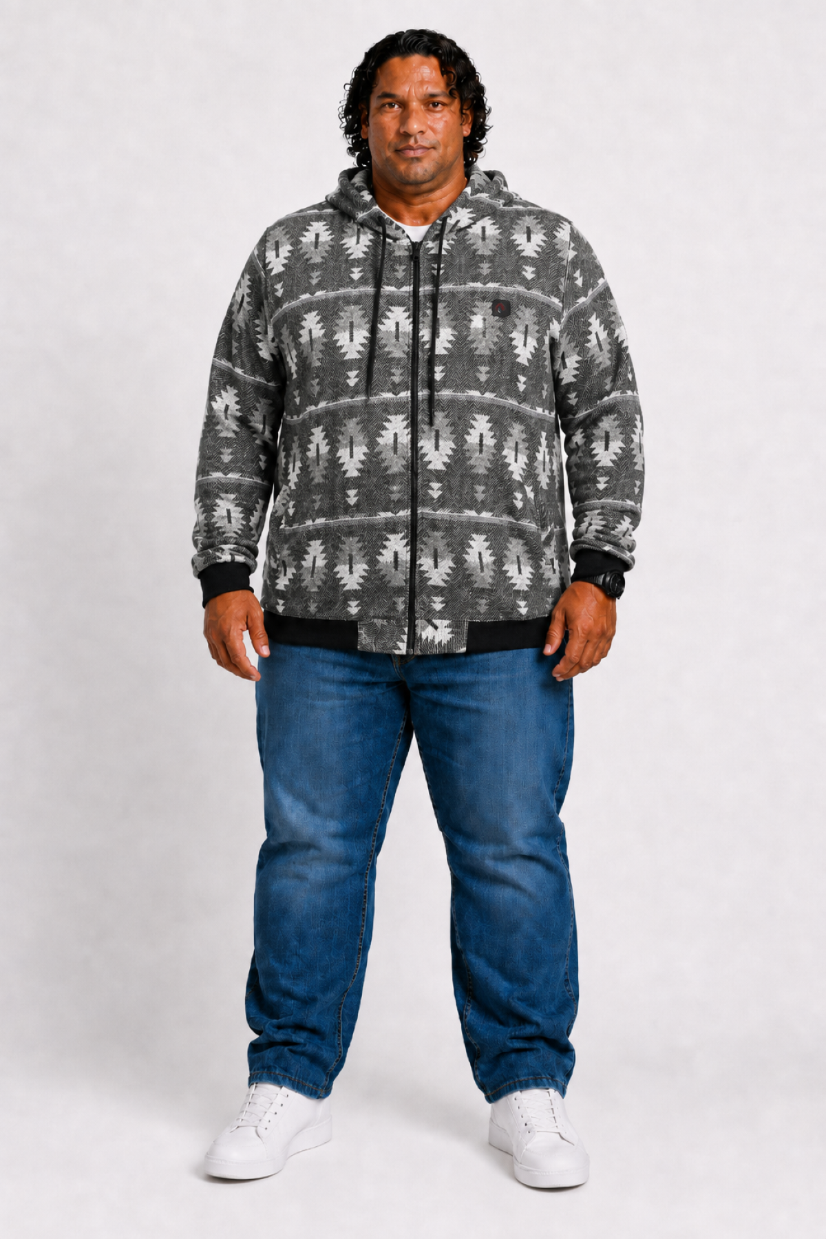MocGrande Oduncu Kapüşonlu Sweatshirt Original 22221 HAKI
