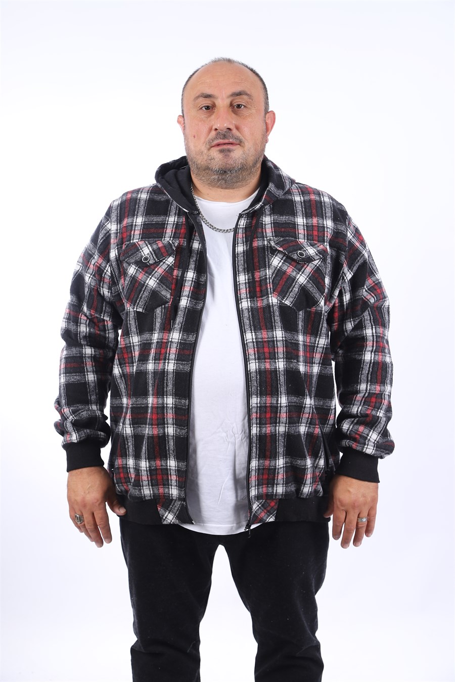 MocGrande Sweatshirt Oduncu Çift Cepli 22206