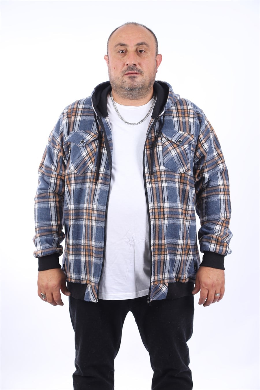 MocGrande Sweatshirt Oduncu Çift Cepli 22206