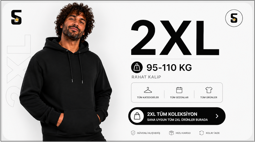 2XL Bedene Göre Alışveriş