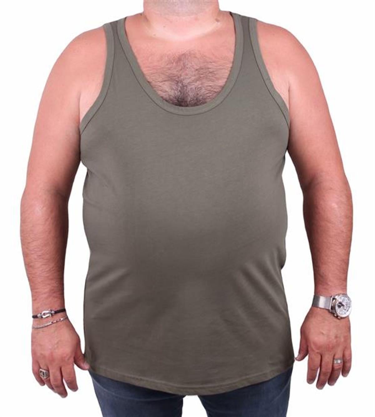 Starbattal Büyük Beden %100 Pamuk 2Li Atlet 11200 HAKI