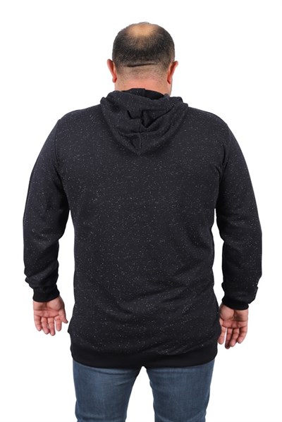 Starbattal Büyük Beden Basic Kapüşonlu Sweat 22705-1262