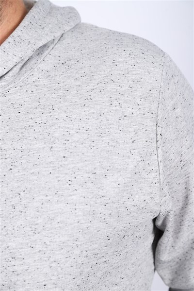 Starbattal Büyük Beden Basic Kapüşonlu Sweat 22705-1278