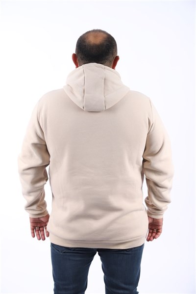 Starbattal Büyük Beden Erkek Basic Sweat Kapüşonlu 11700-129