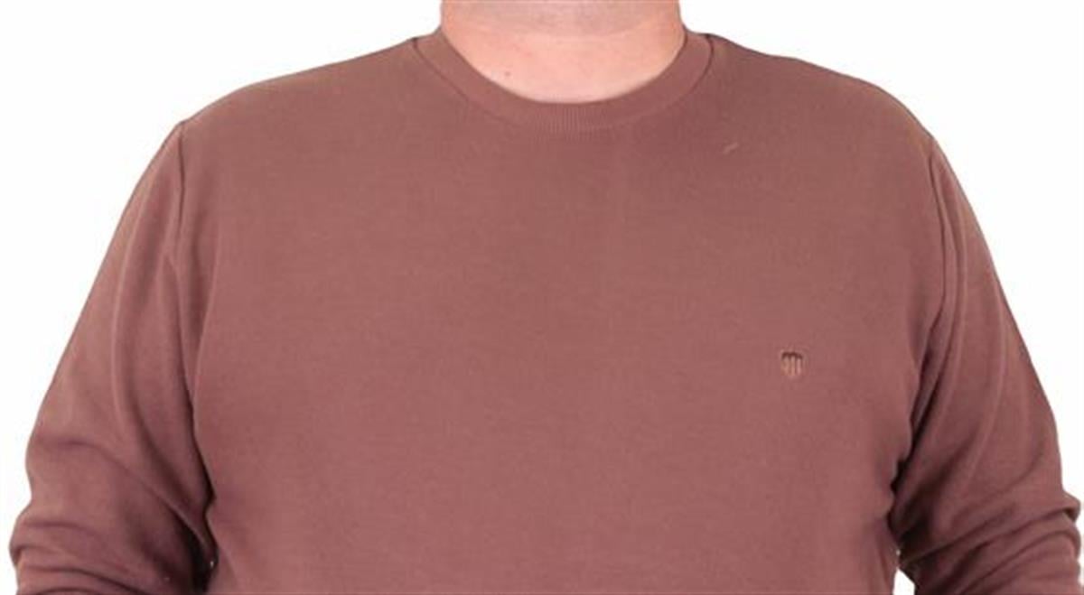 Starbattal Büyük Beden Selanik Classic Sweat 23200 TABA