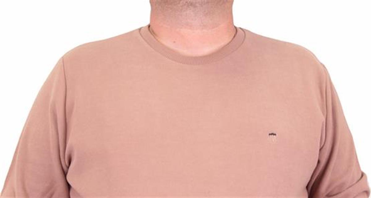 Starbattal Büyük Beden Selanik Classic Sweat 23200 S.KAHVE