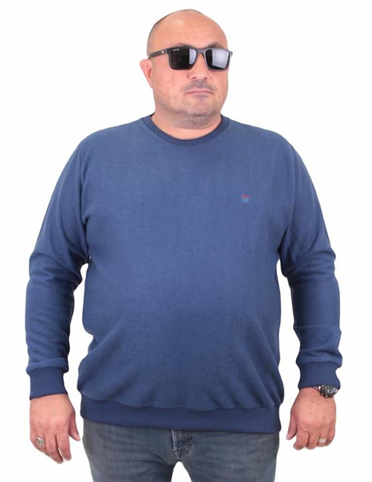 Starbattal Büyük Beden Selanik Classic Sweat 23200 Marin