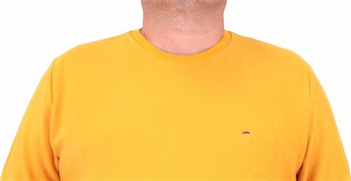 Starbattal Büyük Beden Selanik Classic Sweat 23200 HARDAL