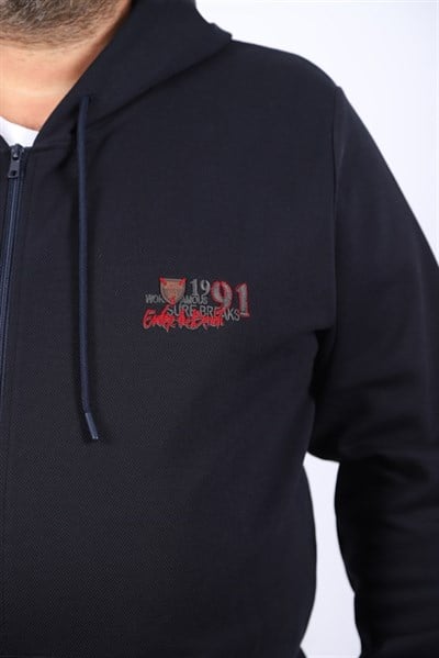 Starbattal Büyük Beden Sweat Kapüşon Ninety One 22724-1170