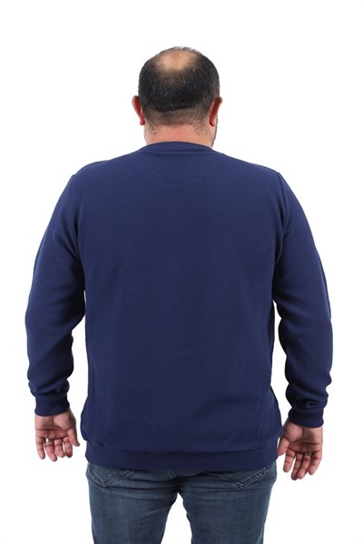 Starbattal Büyük Beden Sweatshirt Gipeli Casual 22712-2058