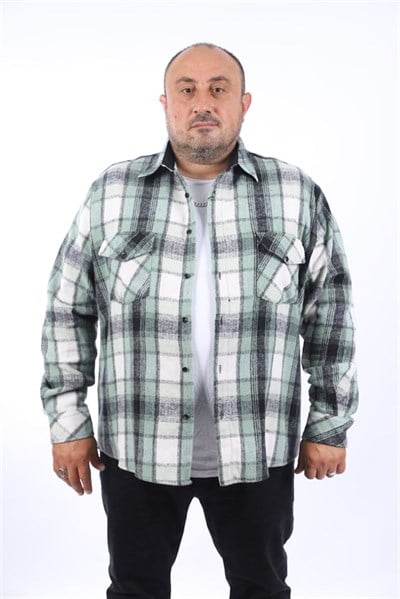 Starbattal Oduncu Gömlek Çift Cep Big Plaid 22216-2345
