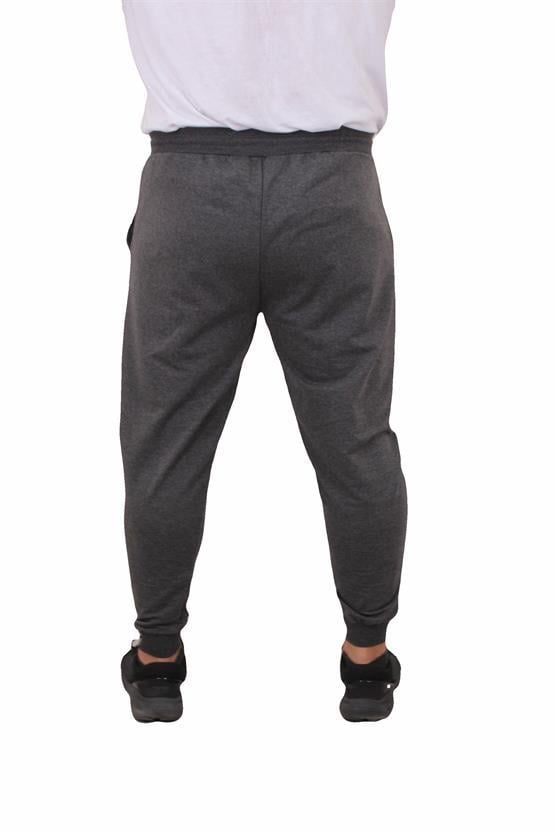 Starbattal Büyük Beden Basic Eşofman Altı Full Lycra 11516 ANTRASİT MELANJ