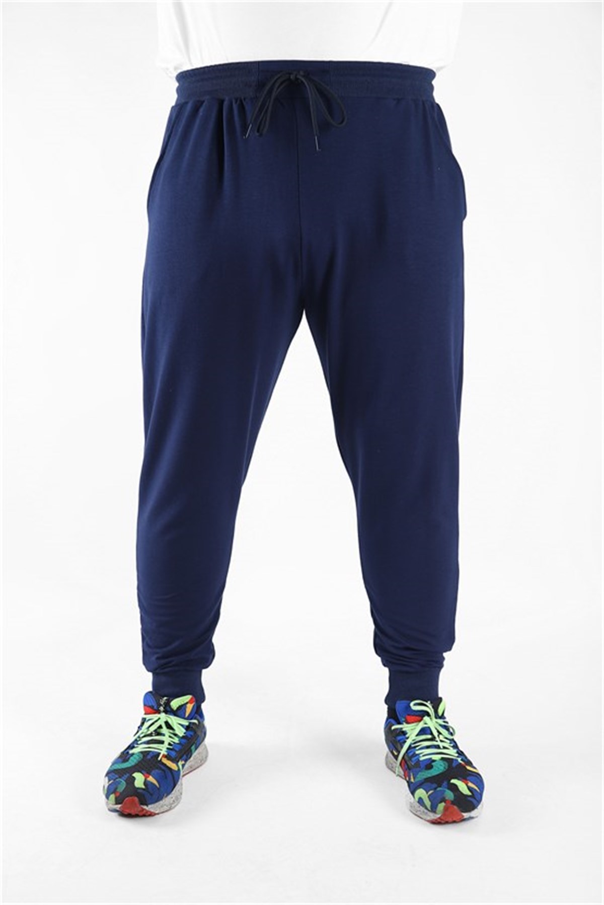 Starbattal Büyük Beden Basic Eşofman Altı Full Lycra 11516 INDIGO