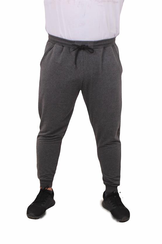 Starbattal Büyük Beden Basic Eşofman Altı Full Lycra 11516 ANTRASİT MELANJ