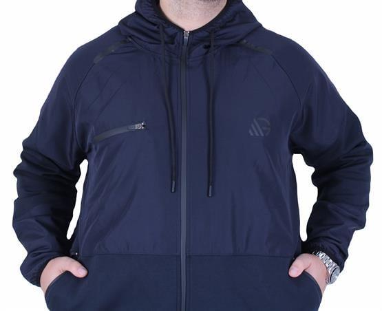 Starbattal Büyük Beden Double Face Sıvamalı Eşofman Takım M.G TK25608 LACIVERT