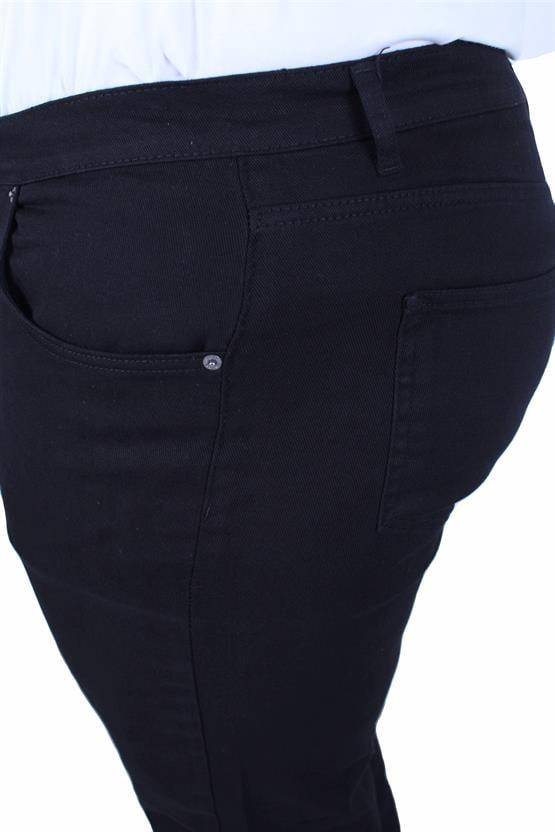 Starbattal Büyük Beden Klasik 5 Cep Gabardin Pantolon 11915 SIYAH