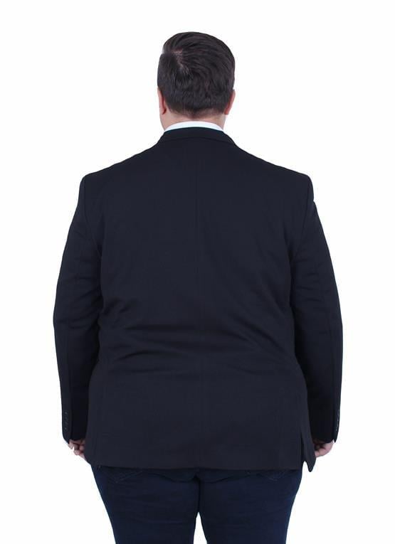 Starbattal Erkek Büyük Beden 4 Drop Blazer Zaha Ceket 500603 SIYAH