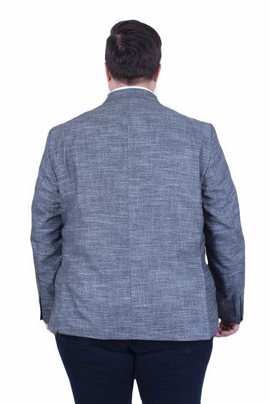 Starbattal Erkek Büyük Beden 6 Drop Blazer Tuna Ceket 500601 SIYAH