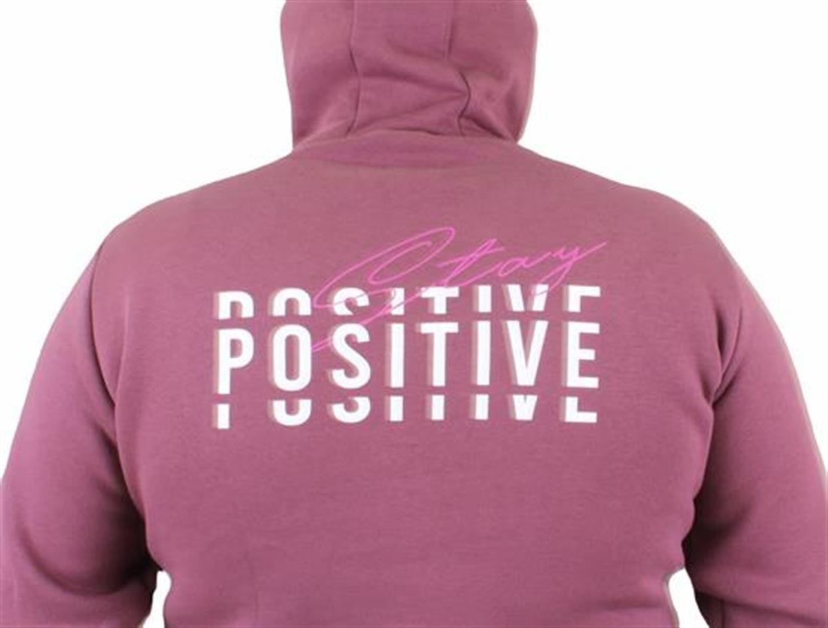 Starbattal Erkek Büyük Beden Kapuşonlu Sweat Positive 23211 Eflatun