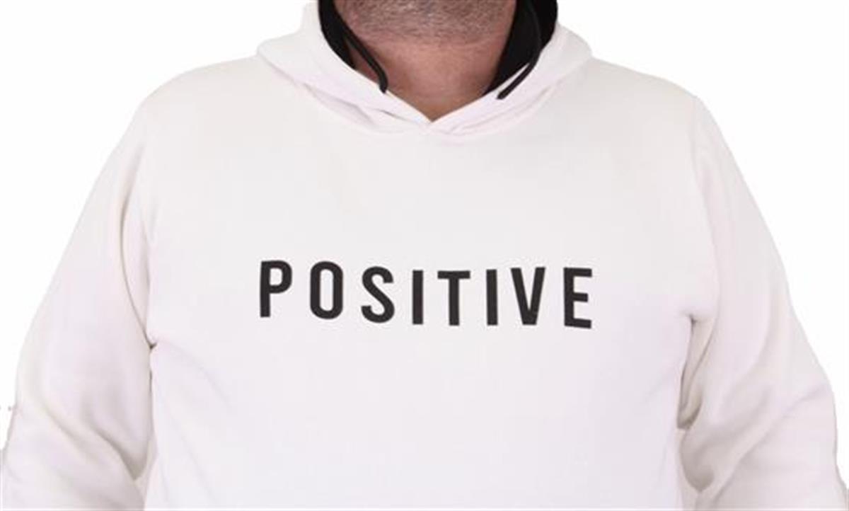 Starbattal Erkek Büyük Beden Kapuşonlu Sweat Positive 23211 EKRU