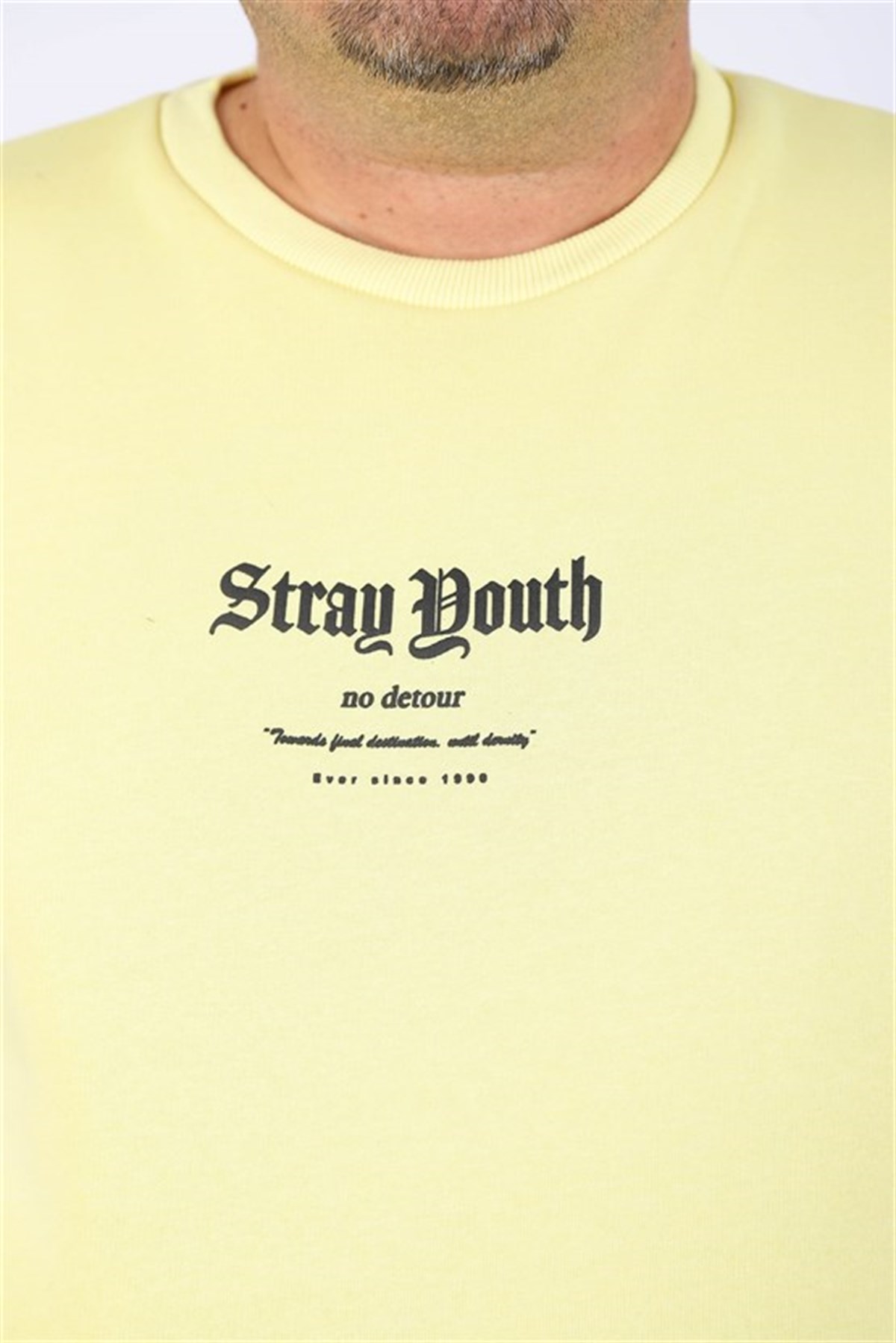 Starbattal Erkek Sweat Stray South 22730 SARI