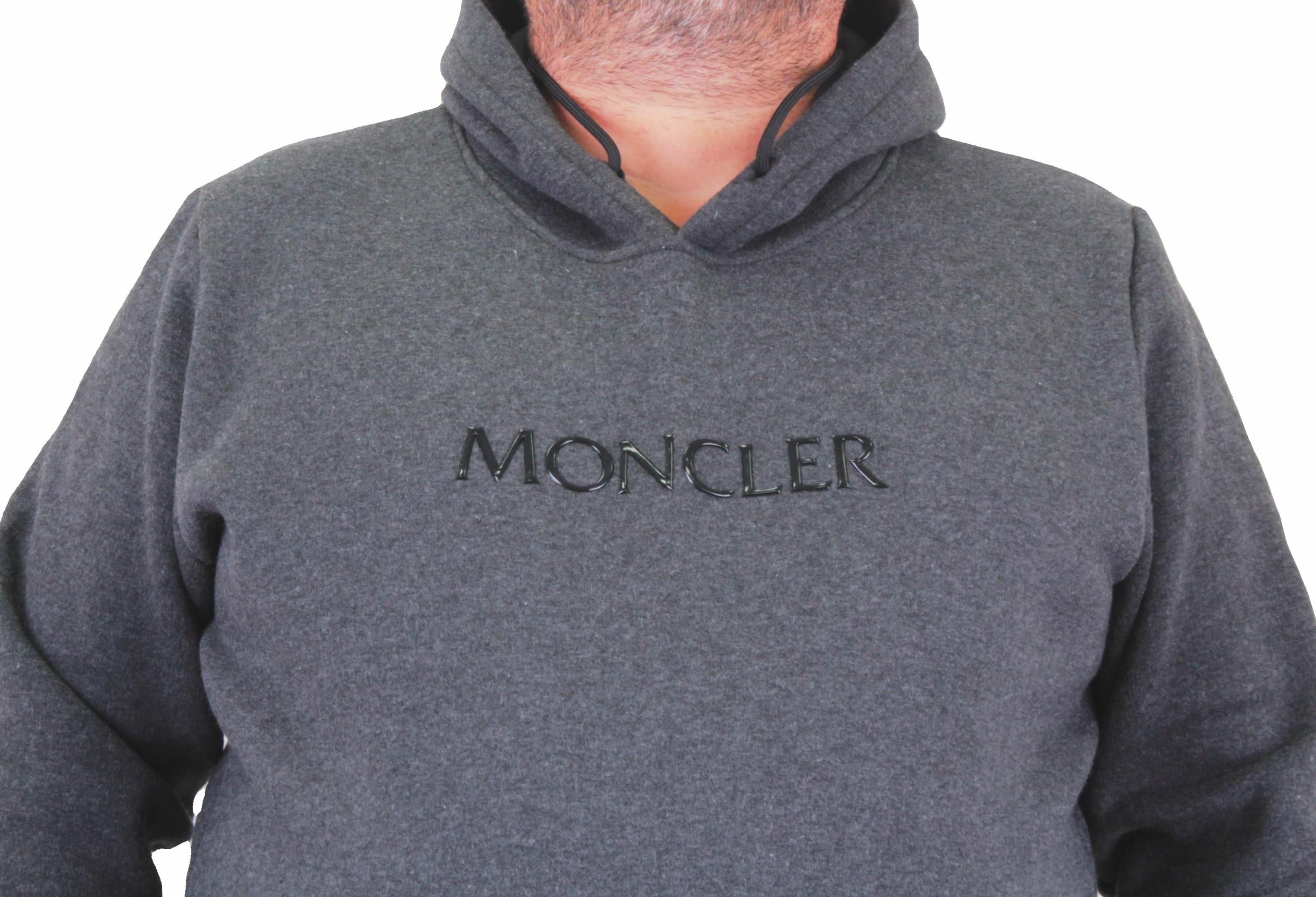 Erkek Büyük Beden Kapuşonlu Sweat Mnc.23215 ANTRASİT MELANJ