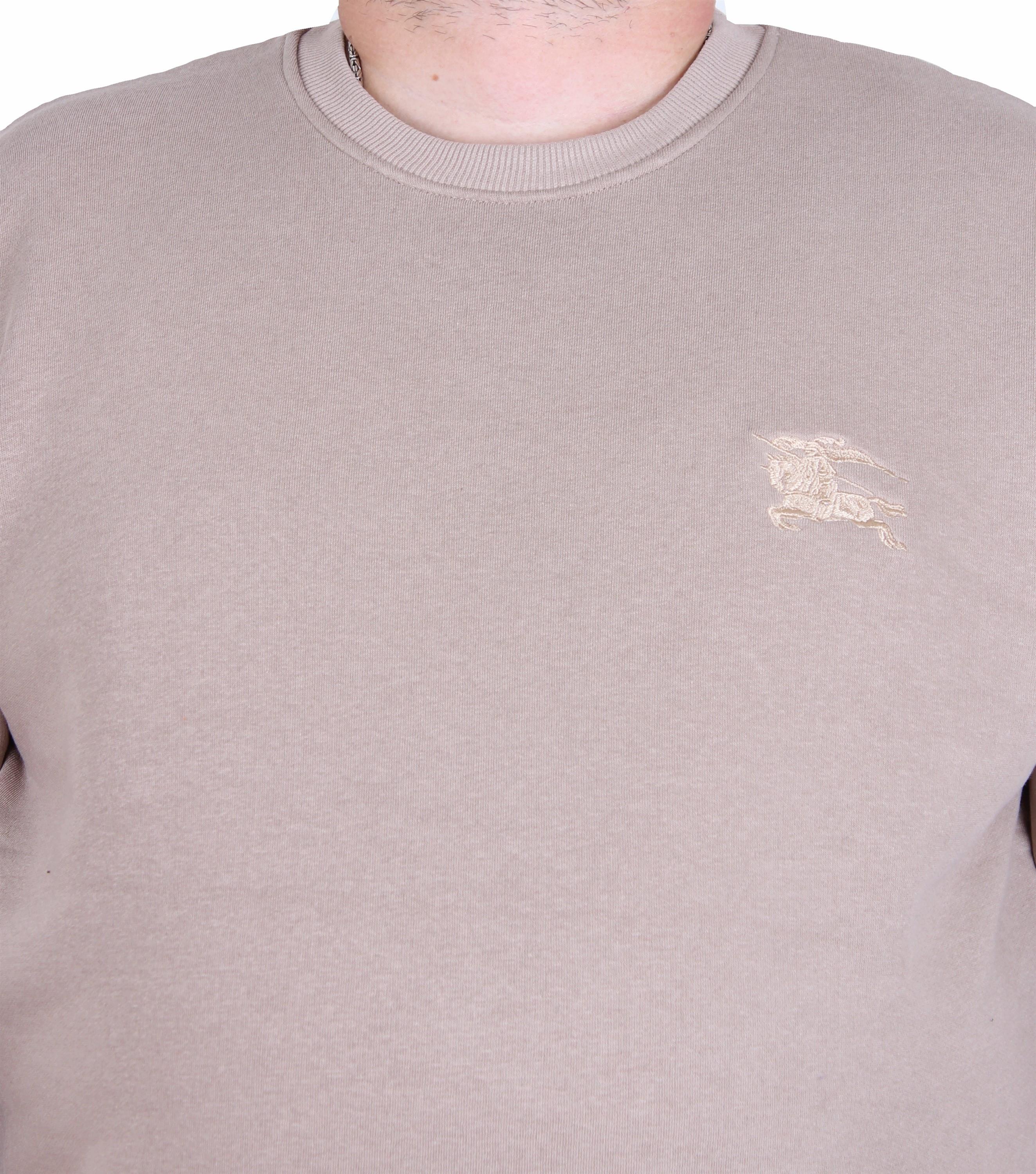 Erkek Büyük Beden Sıfır Yaka 3ip Sweat BRB 24206 CAMEL