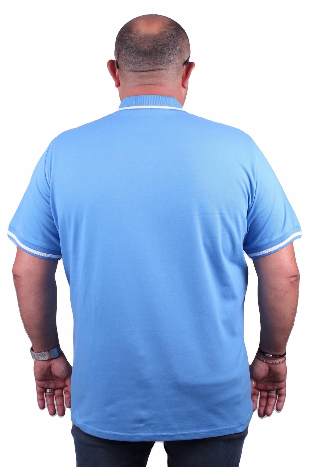 Tişört Polo Adds 23415 MAVI