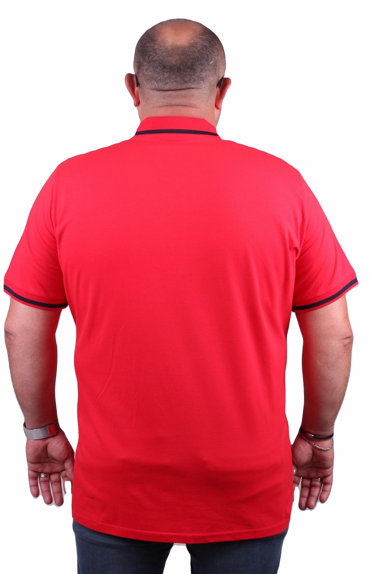 Tişört Polo Adds 23415 KIRMIZI