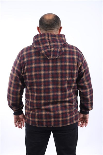 Starbattal Büyük Beden Sweat Kanguru Cep Square 22208-1526