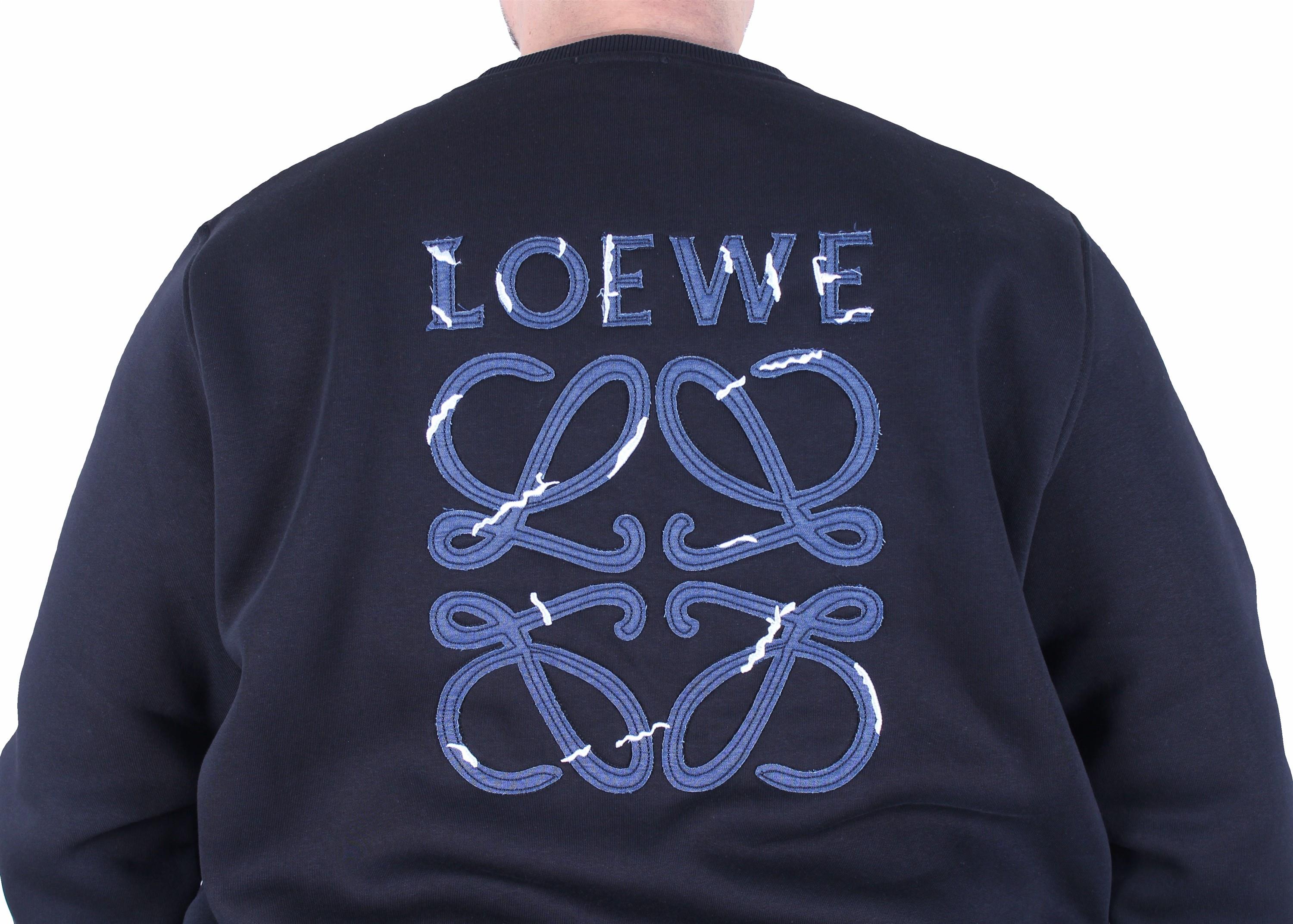 Erkek Büyük Beden 3 İplik Eşofman Takım Loewe TK25607 SIYAH