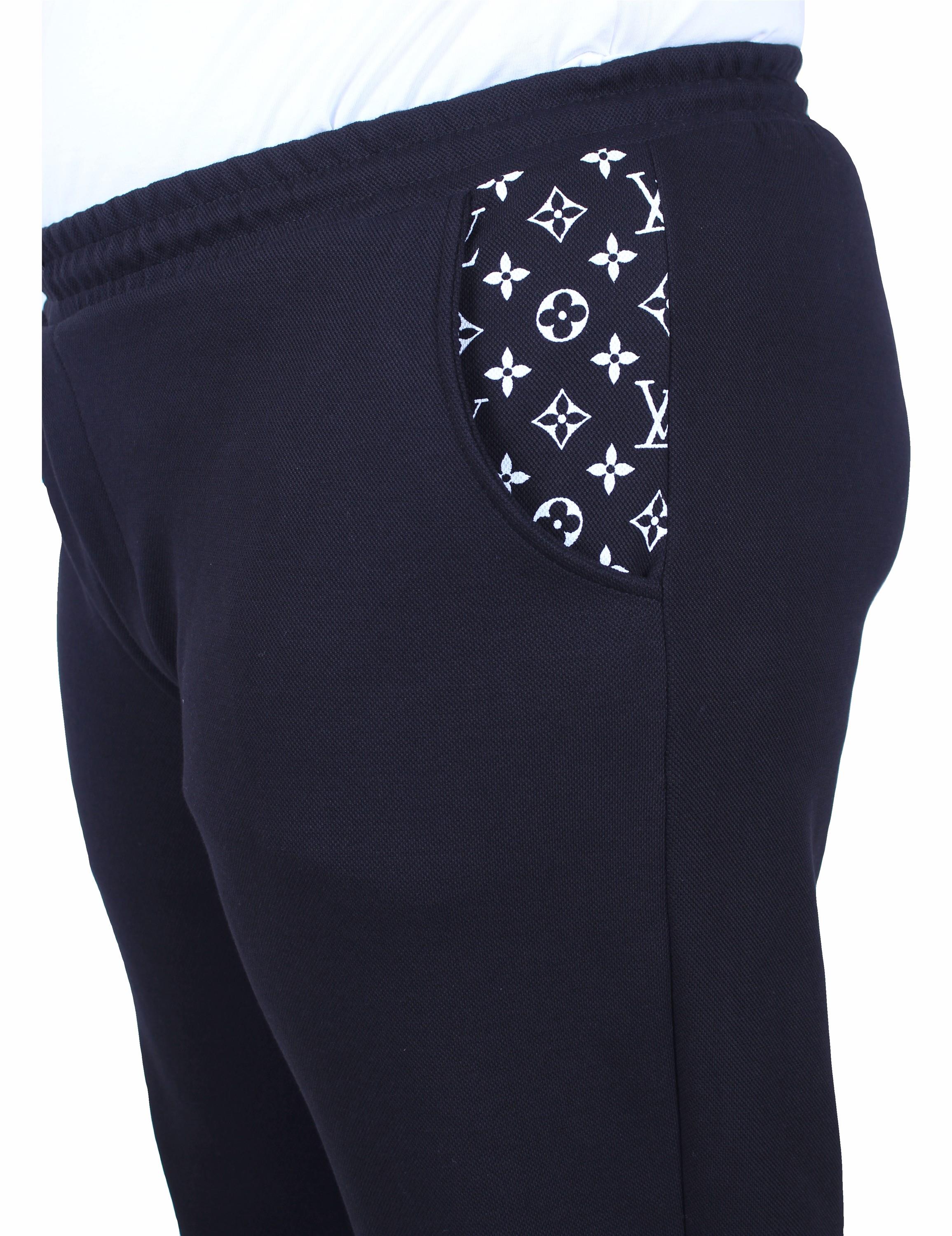 Büyük Beden Erkek Eşofman Takım LV.TK25603 SIYAH