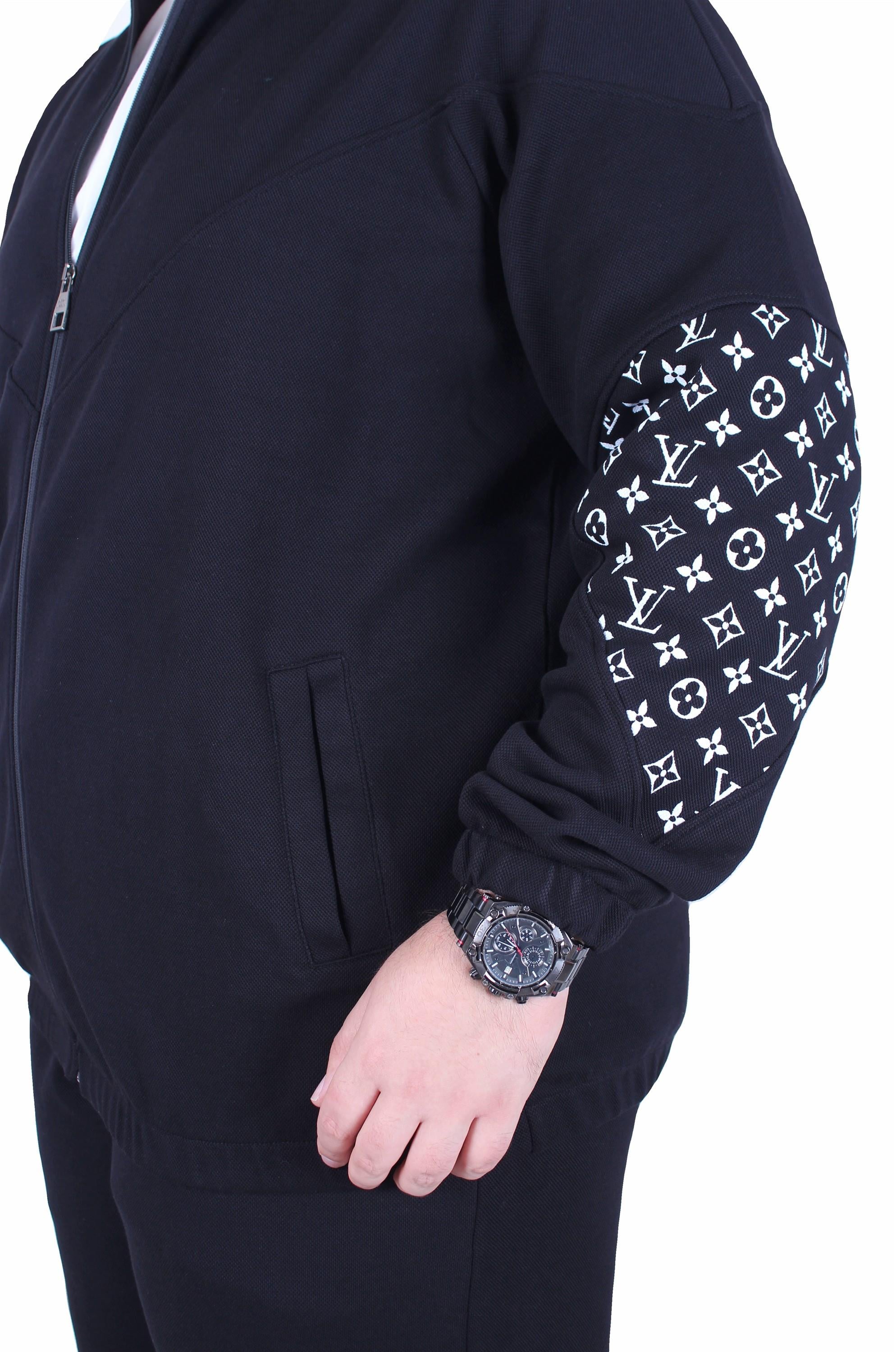 Büyük Beden Erkek Eşofman Takım LV.TK25603 SIYAH