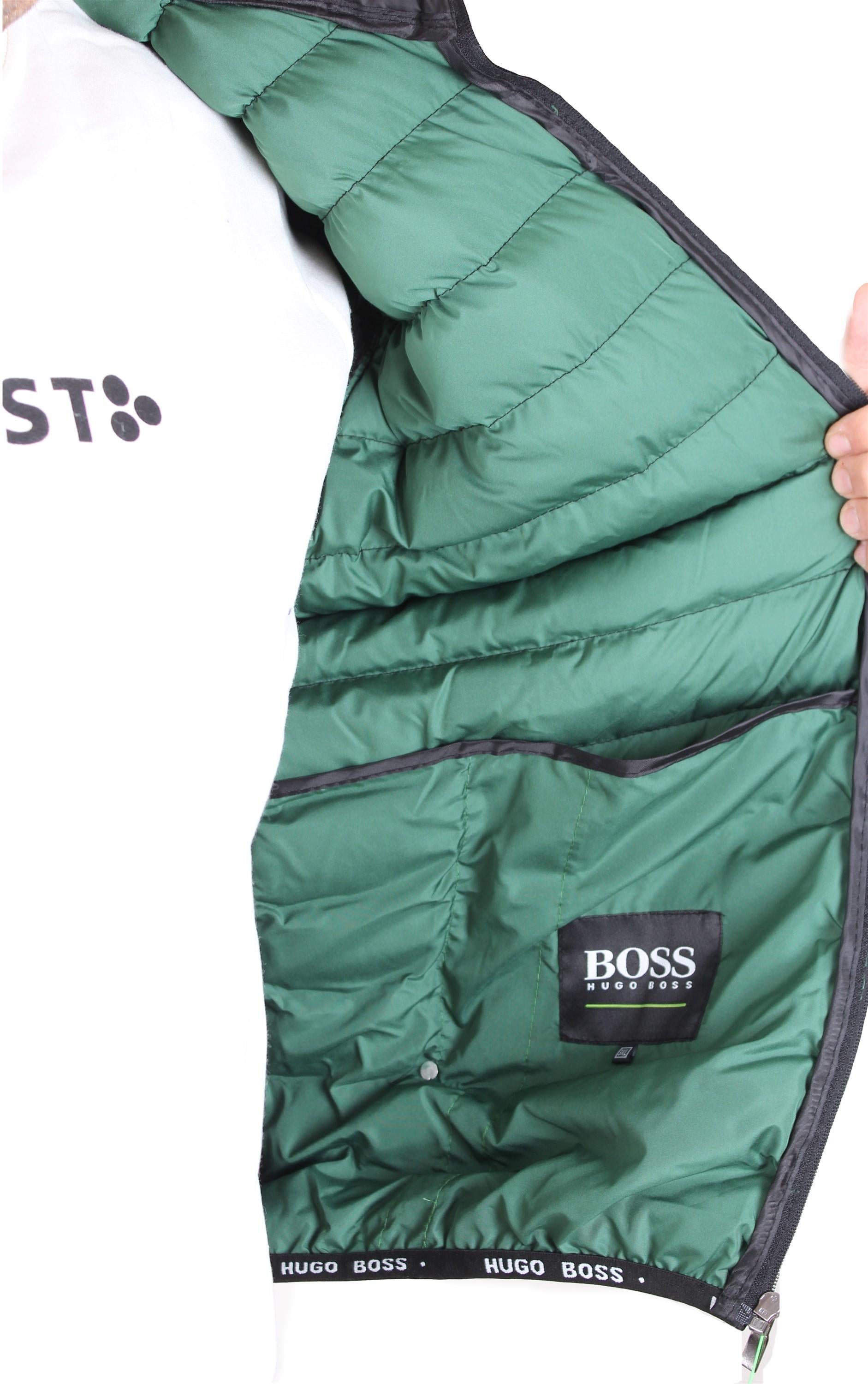 Erkek Büyük Beden Kapuşonlu Mont Bss 24825 SIYAH