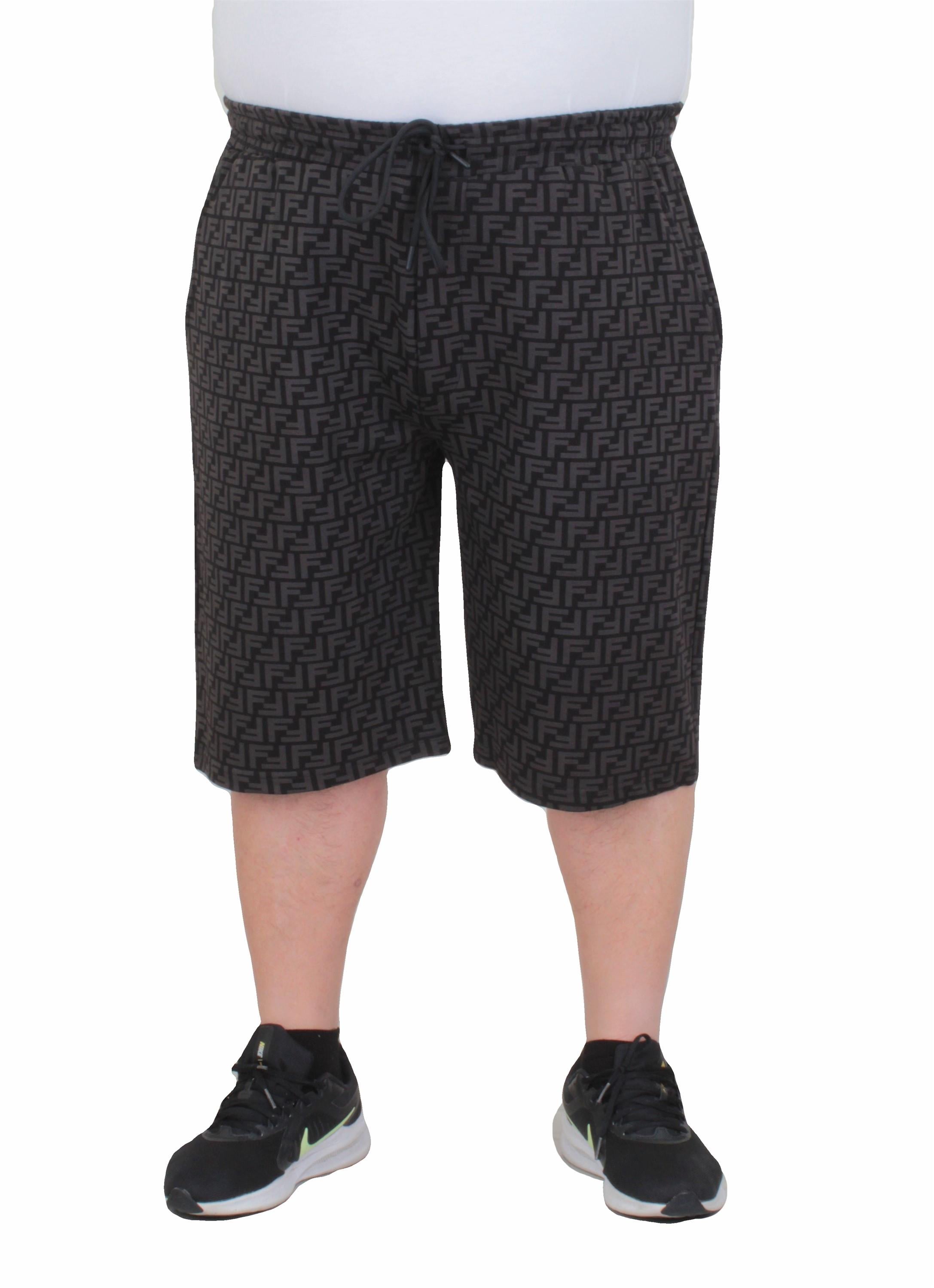 Erkek Büyük Beden FND Şort 24642 SIYAH