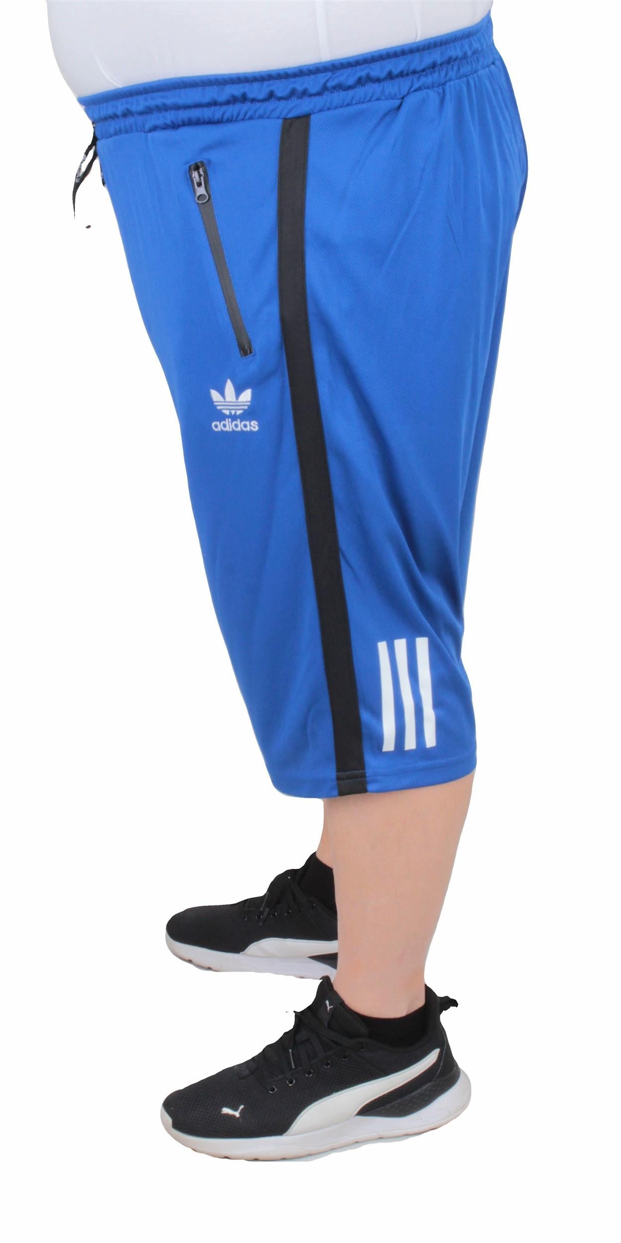 Erkek Büyük Beden Likralı Şort Damla Desen 24636 SAKS