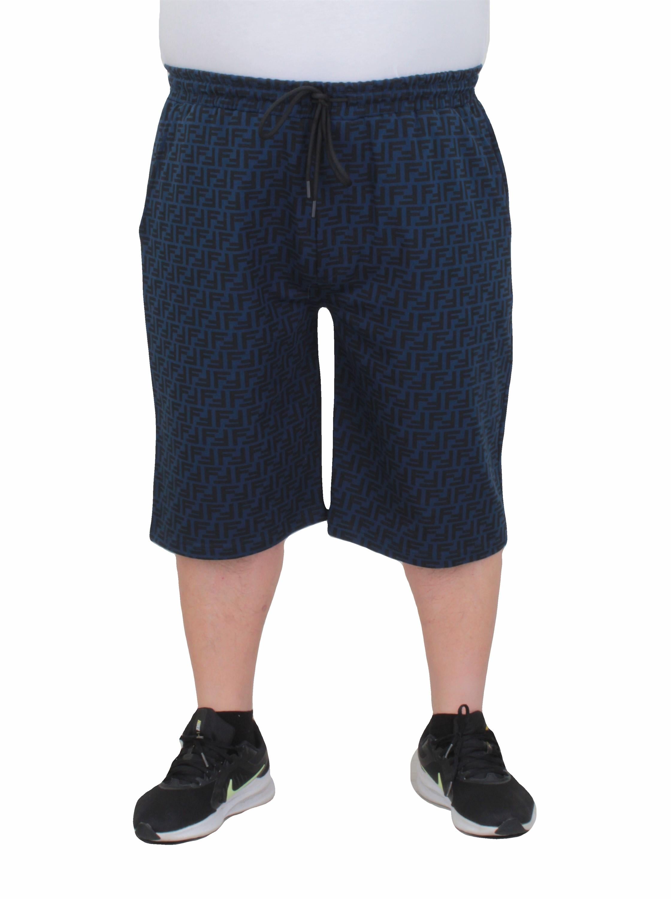 Erkek Büyük Beden FND Şort 24642 Marin