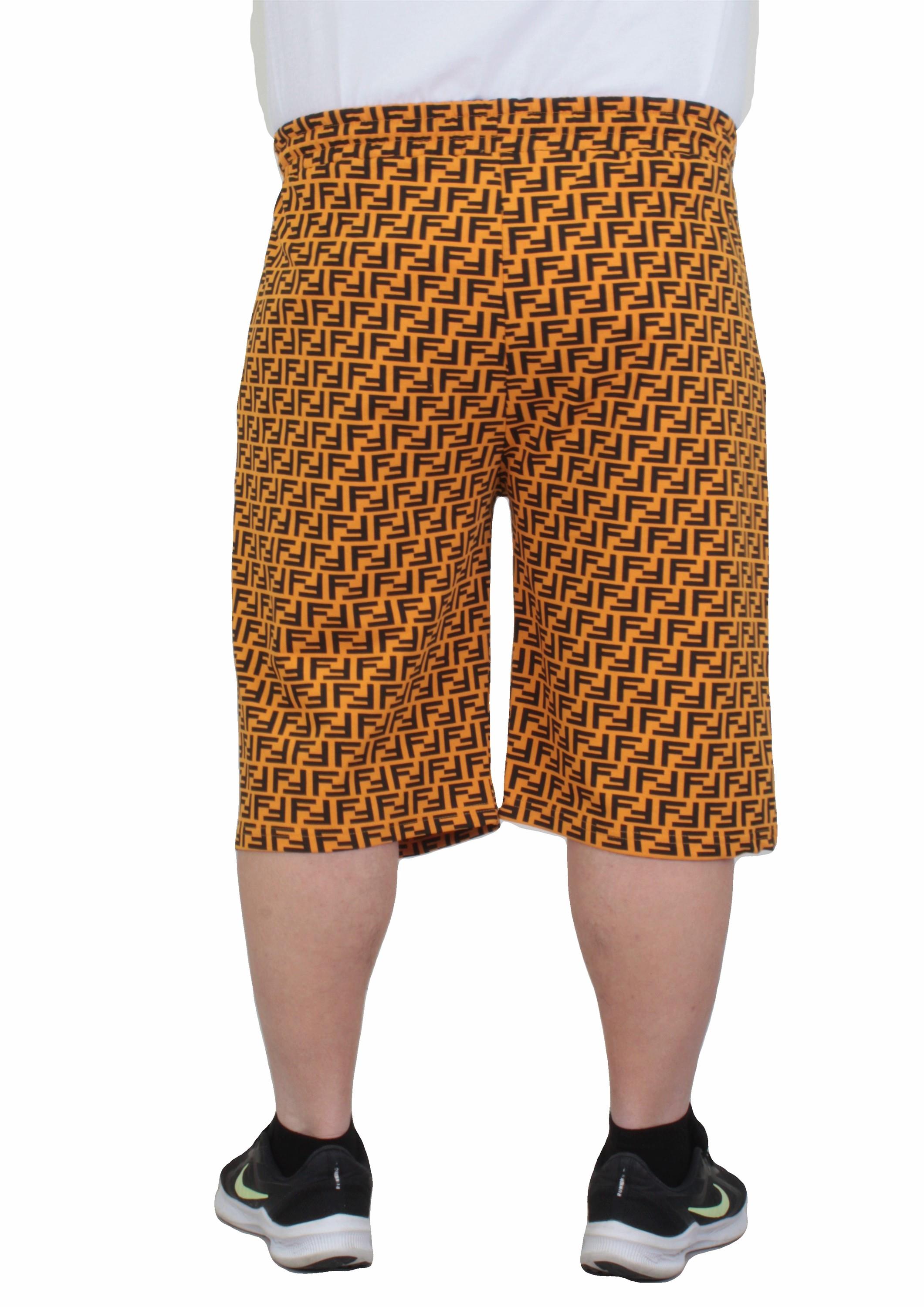 Erkek Büyük Beden FND Şort 24642 HARDAL