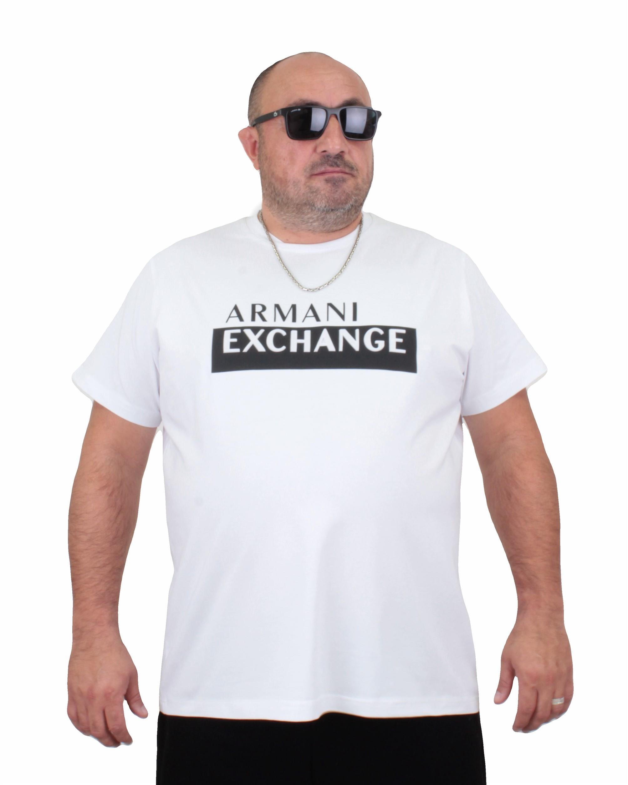 Tişört Bisiklet Yaka ARM.EX2C 24106 BEYAZ